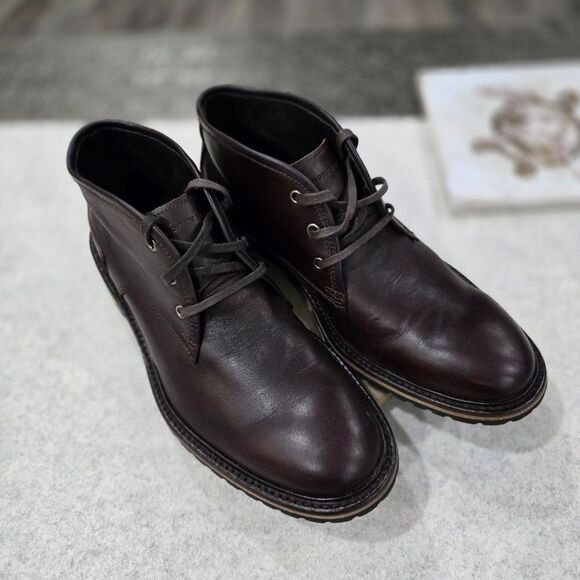 ? Andrew Marc leather Chukka boots Size 7.5 Excellent Condition! main image 4